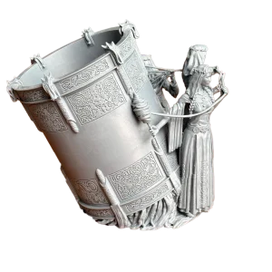 Portalápices Vikingo de Resina Impresa en 3D